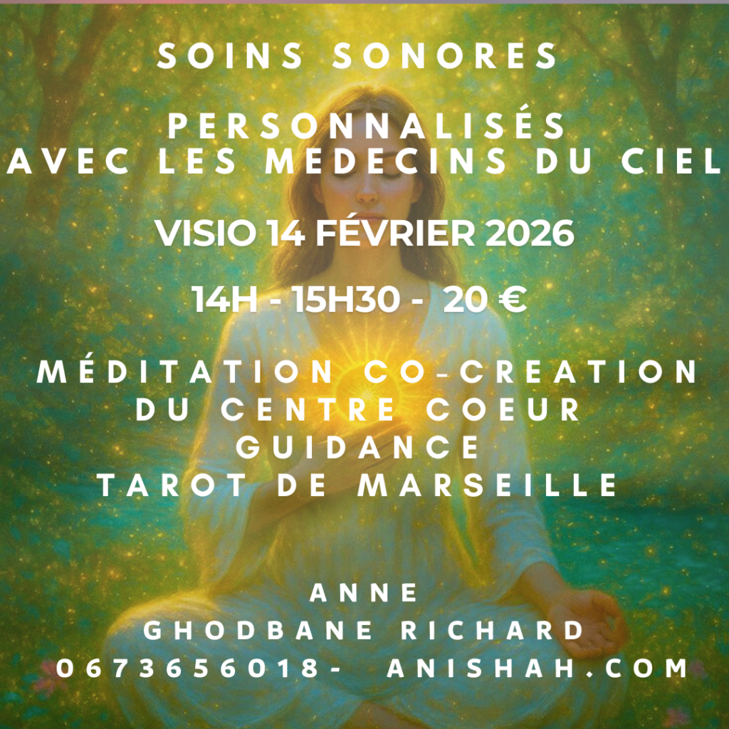 14 Février 2026 en VISIO – 14h-15h30 / Guidance Tarot de Marseille et ...